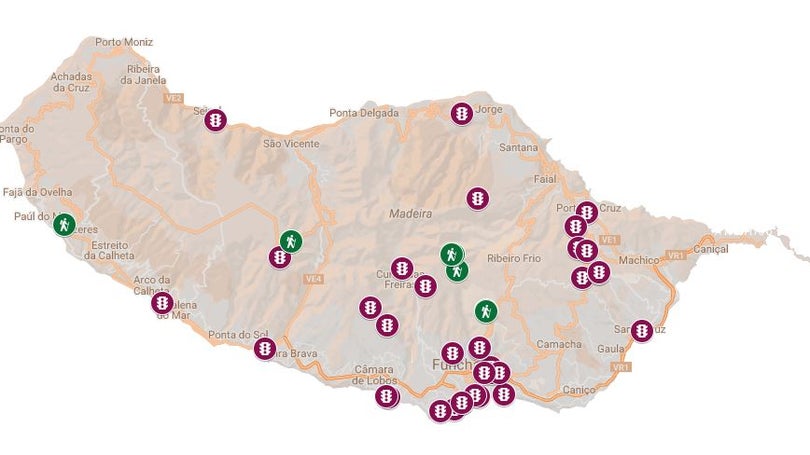 Proteção Civil encerra todos os percursos pedestres recomendados