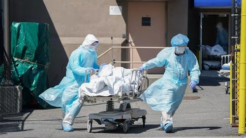 Imagem de Covid-19: EUA registam 1.114 mortes e mais de 60 mil infetados em 24 horas