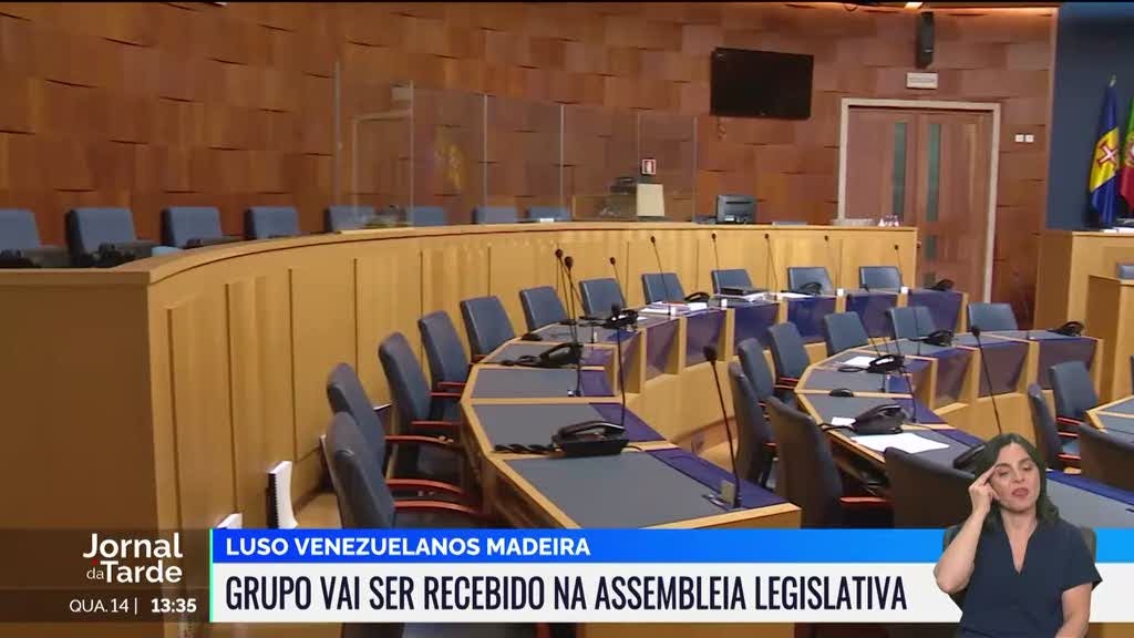 Grupo de venezuelanos quer ver a situação que se vive no país em debate no parlamento madeirense