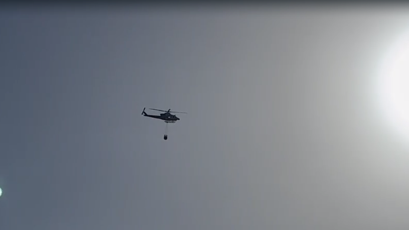 Incêndio na Ponta do Sol e Calheta mobiliza helicóptero
