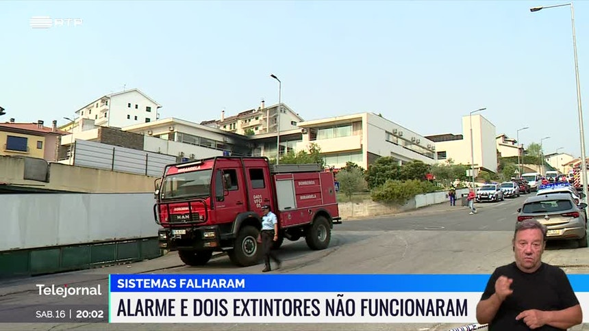 Fire at Mirandela Nursing Home