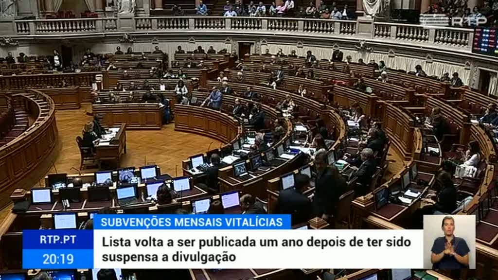 Subven��es vital�cias dos pol�ticos novamente vis�veis