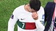 Imagem de Imprensa internacional destaca lágrimas de Ronaldo