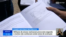 74 alunos realizaram a 2ª fase do exame de matemática (Vídeo)