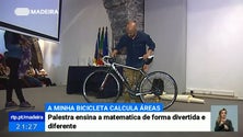 Imagem de Professor utiliza bicicleta para tornar simples a aprendizagem da Matemática