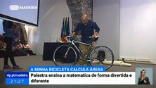 Professor utiliza bicicleta para tornar simples a aprendizagem da Matemática