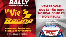 Imagem de Francisco Abreu, o VW Golf TCR e o Peugeot 208 R2 esperam pelos adeptos da velocidade e dos ralis esta sexta feira no La Vie Funchal