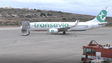 Imagem de Aterragem de emergência no Porto Santo