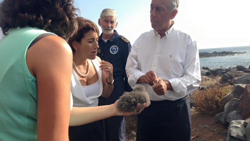 Imagem de Marcelo é o primeiro Presidente a visitar as Desertas