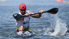 Imagem de Fernando Pimenta medalha de bronze em K1 500 metros