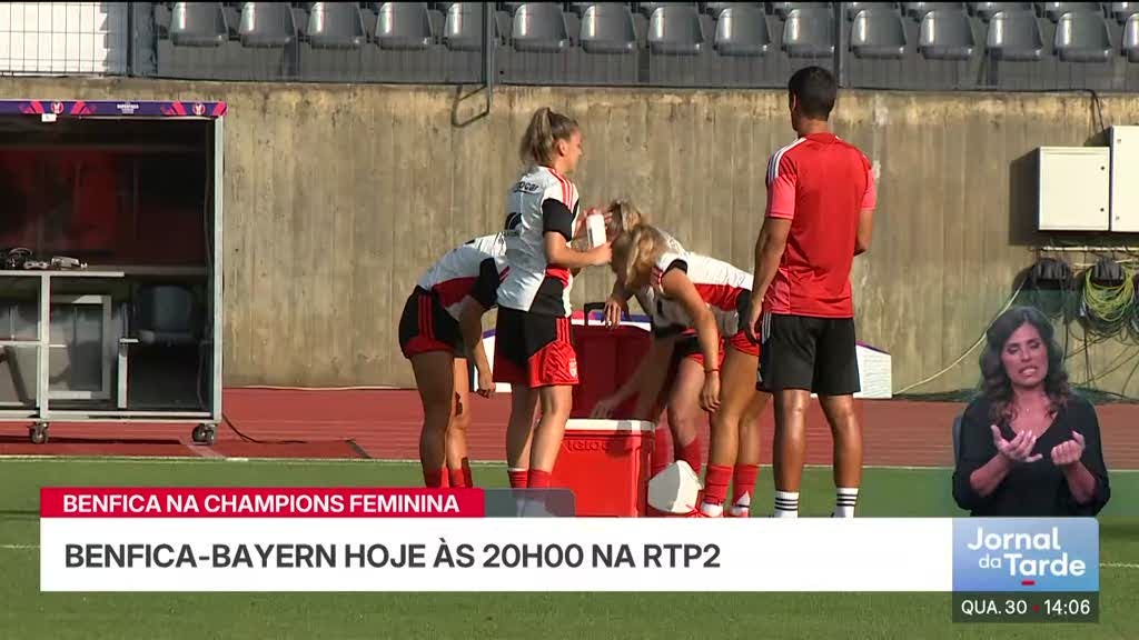 Champions feminina. Benfica recebe Bayern Munique