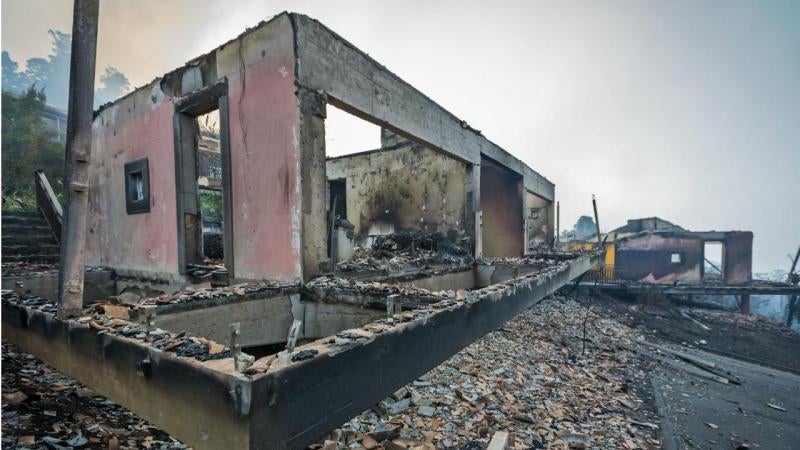 Imagem de Apoios à reconstrução dos incêndios chegaram quase a um milhão de euros