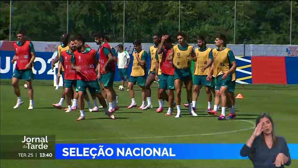 Seleção Nacional. Treino em Marienfeld com Roberto Martinez