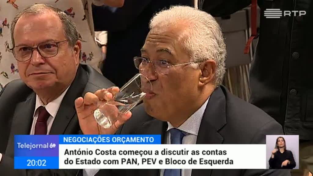 Governo começou a negociar Orçamento com a esquerda