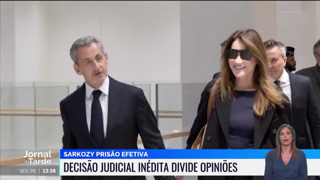 Sarkozy sabe a 13 de outubro quando e em que prisão terá de cumprir pena