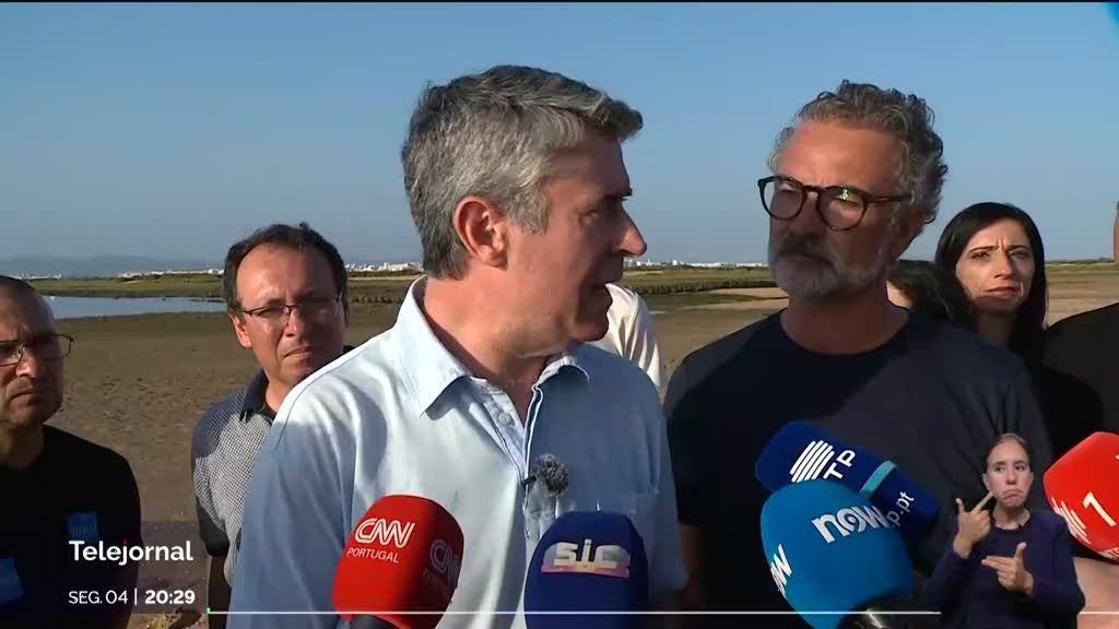 José Luís Carneiro acusa Governo de não cumprir plano para a Ria Formosa