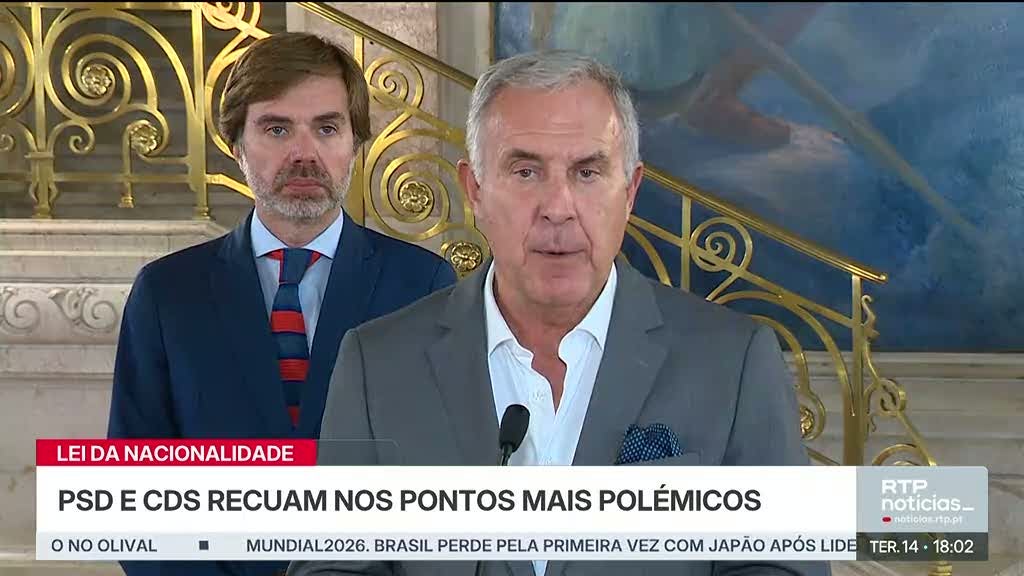 Fora da lei da nacionalidade. PSD e CDS-PP autonomizam perda de nacionalidade como pena acessória