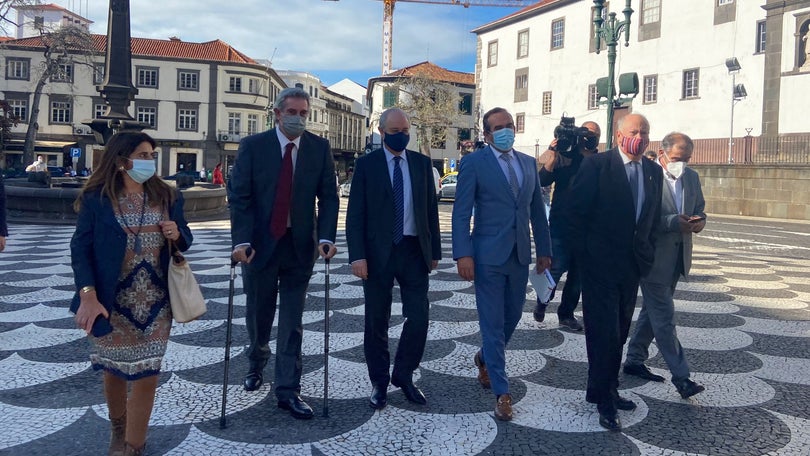 Imagem de Rui Rio na Câmara do Funchal