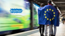Imagem de Erasmus +: Seis mil jovens portugueses inscritos para estágios na Europa