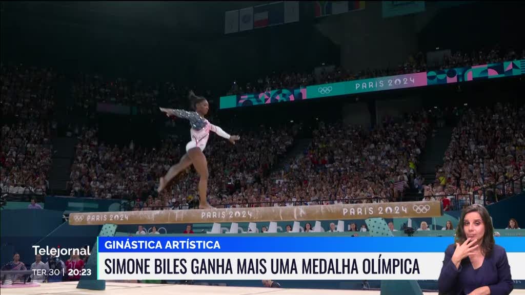 Ginástica artística. EUA conquistam medalha de ouro