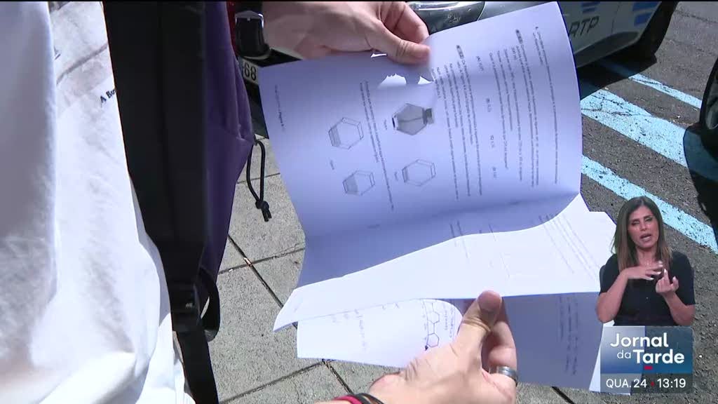 Imagem de Exame de Matemática do 9.º ano circulou na net