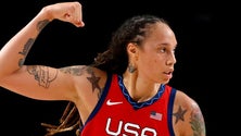 Imagem de Autoridades russas transferem basquetebolista Brittney Griner para colónia penal