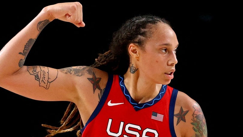 Imagem de Autoridades russas transferem basquetebolista Brittney Griner para colónia penal