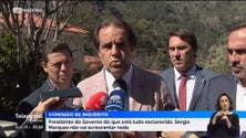 Imagem de Albuquerque não comenta o facto das respostas terem saído primeiro no Diário e acusa o PS de criar um «circulo mediático» (vídeo)