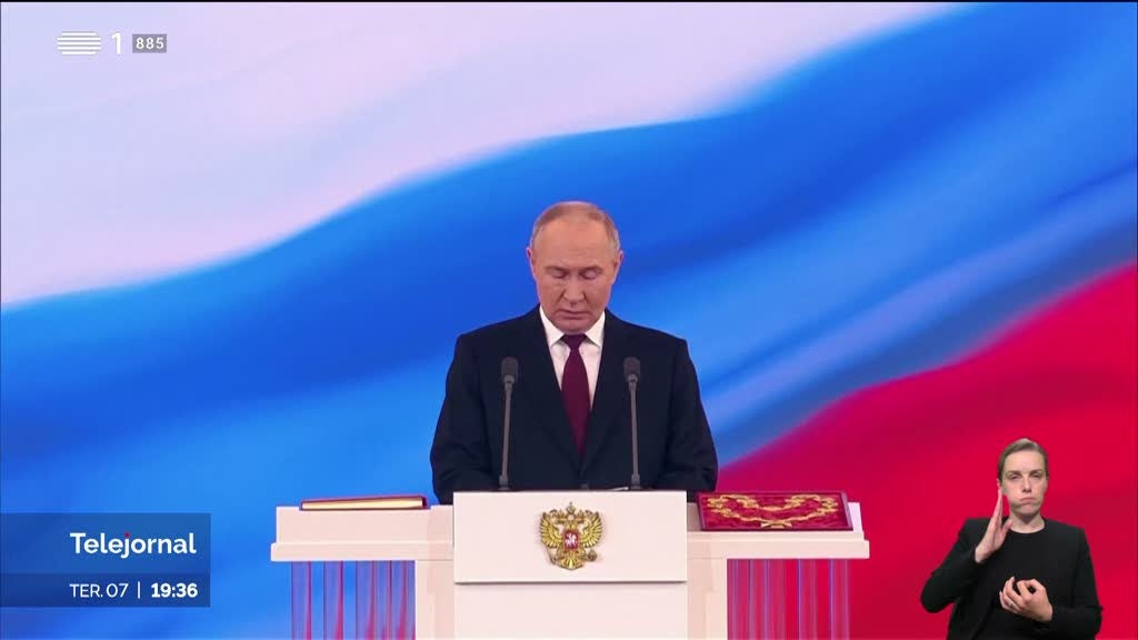 Putin tomou posse. Quinto mandato como presidente da Rússia