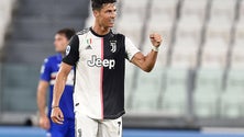 Imagem de Ronaldo campeão de Itália