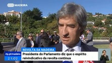 A luta por mais autonomia continua, diz presidente da Assembleia Legislativa da Madeira