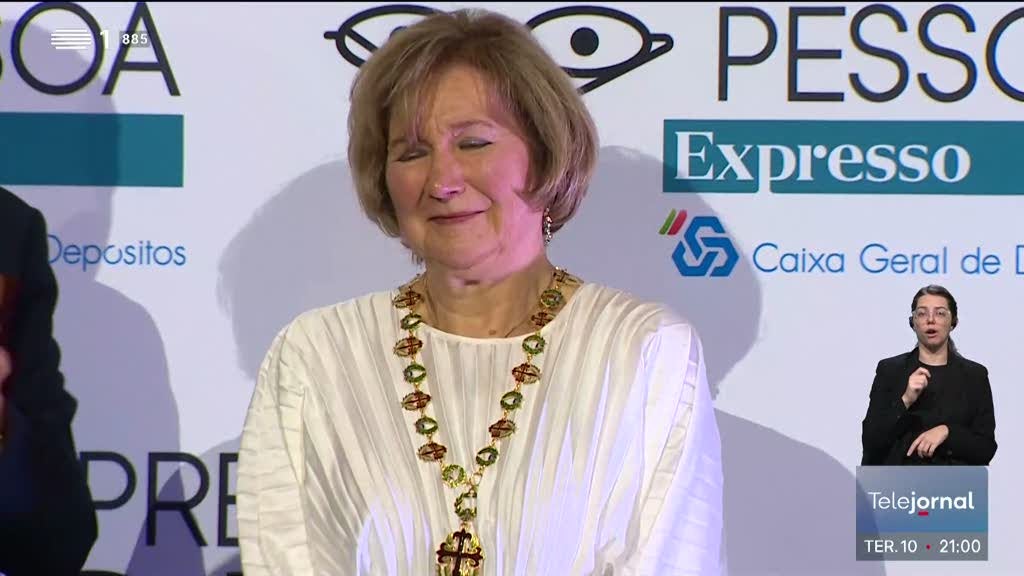 Lídia Jorge recebe Prémio Pessoa e destaca papel da literatura na empatia