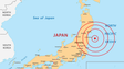 Alerta tsunami emitido no Japão