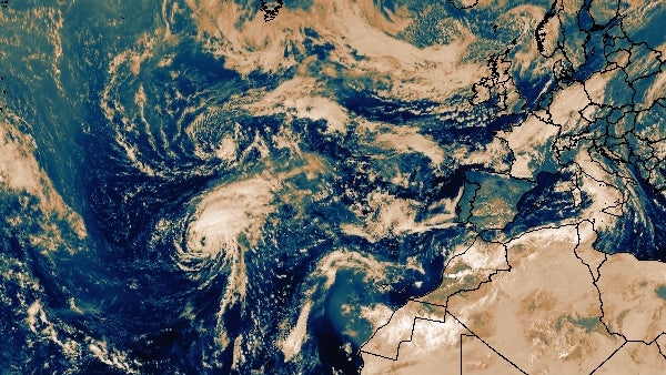 Imagem de Furacão aproxima-se