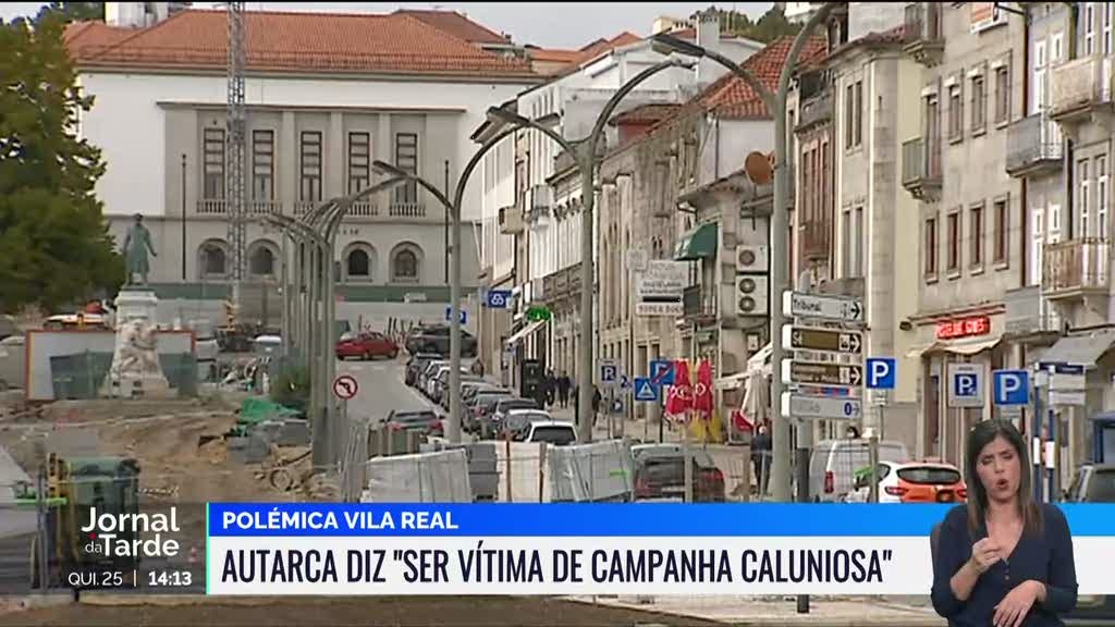 Presidente da Câmara de Vila Real apresentou queixa ao Ministério Público contra desconhecidos