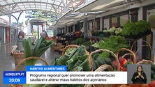 Imagem de Programa regional quer promover alimentação saudável e alterar maus hábitos dos açorianos [Vídeo]