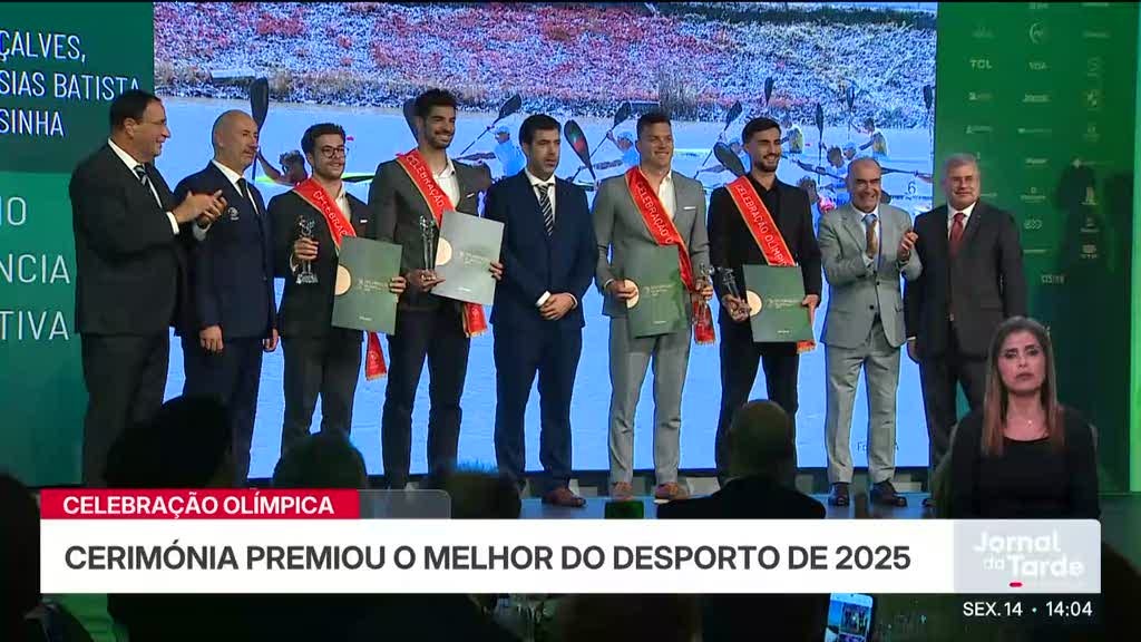 O melhor do desporto de 2025 premiado pelo Comité Olímpico Português