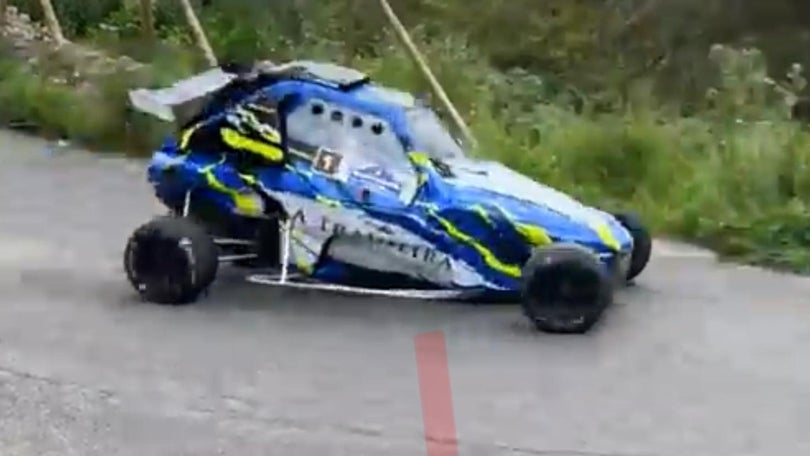 Imagem de Dinarte Nóbrega continua a liderar forma destacada a rampa da Camacha