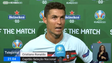 Ronaldo diz que importante era ganhar (vídeo)