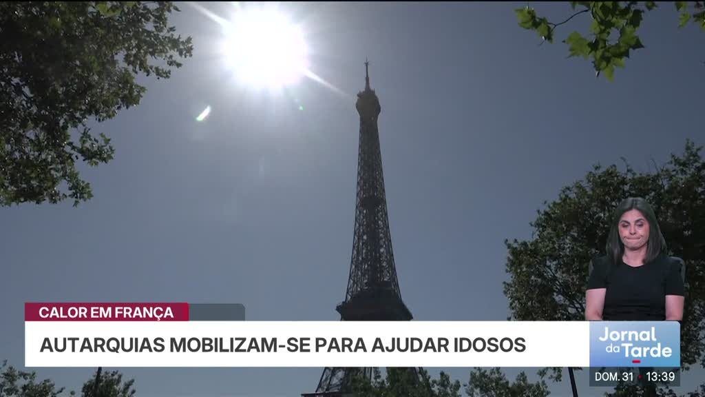 Calor em França. Autarquias mobilizam-se para ajudar idosos
