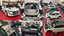 Imagem de Ivo Sardinha à partida do campeonato de 2022 com um novo Peugeot 208 Rally4