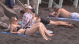 Imagem de Aumento de temperatura leva milhares a banhos (vídeo)