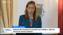 Funchal vai investir mais de um milhão e meio em viaturas para a limpeza da cidade (vídeo)