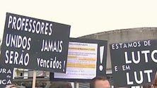 Imagem de Manifestação de professores na Lagoa (Vídeo)