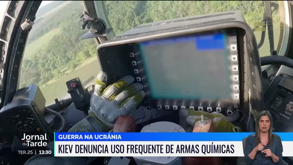 Ucrânia acusa a Rússia de usar cada vez mais armas químicas na guerra