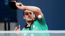 Imagem de Portugal eliminado nos «quartos» do Mundial masculino de ténis de mesa