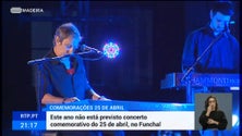 Imagem de 25 de abril sem concertos no Funchal (vídeo)