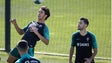 Imagem de Portugal com treino de recuperação no Algarve