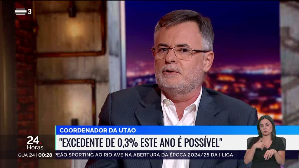 Coordenador da UTAO considera possível atingir excedente de 0,3% este ano