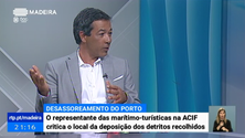 Imagem de Desassoreamento do porto do Funchal alvo de críticas